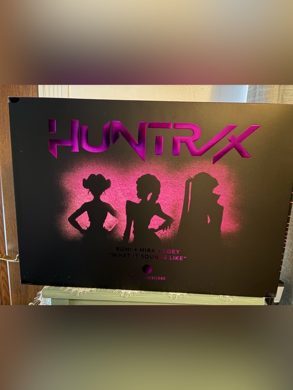 K POP HUNTR/X Rumi, Mira, Zoey “What It Sounds Like” 3-Pack